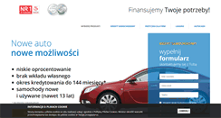 Desktop Screenshot of getinautokredyt.pl